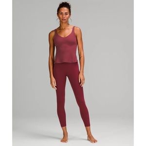 NEW W TAGS! Lululemon Align Tank *Waist Length in Mulled Wine
